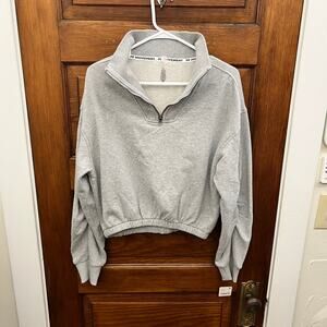 FP Free People Movement Valley Girl Sweatshirt size XS NWT's $98 Heather Gray